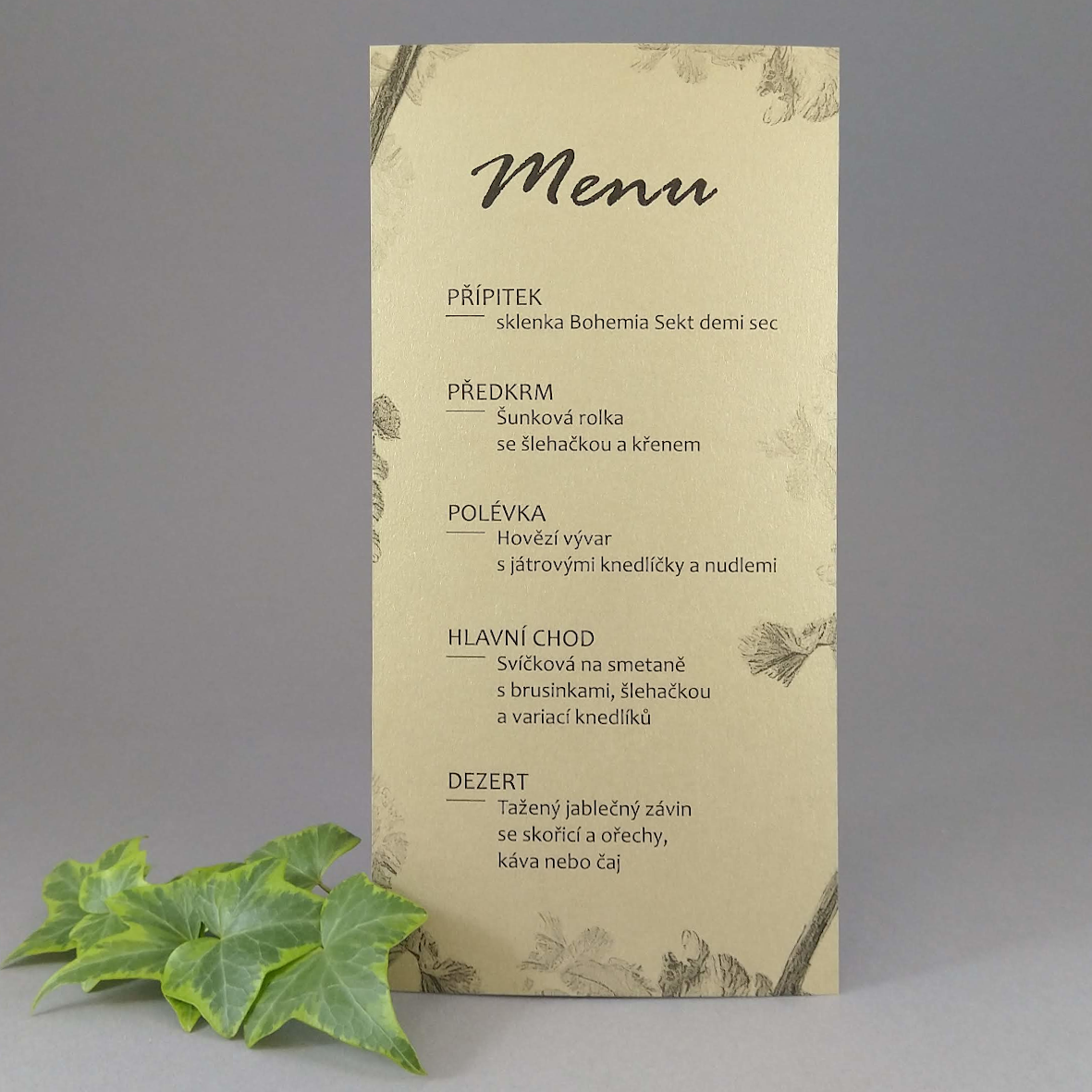 MENU – M1-105c