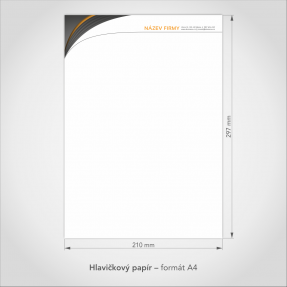 HLAVIČKOVÝ PAPÍR – H-001e