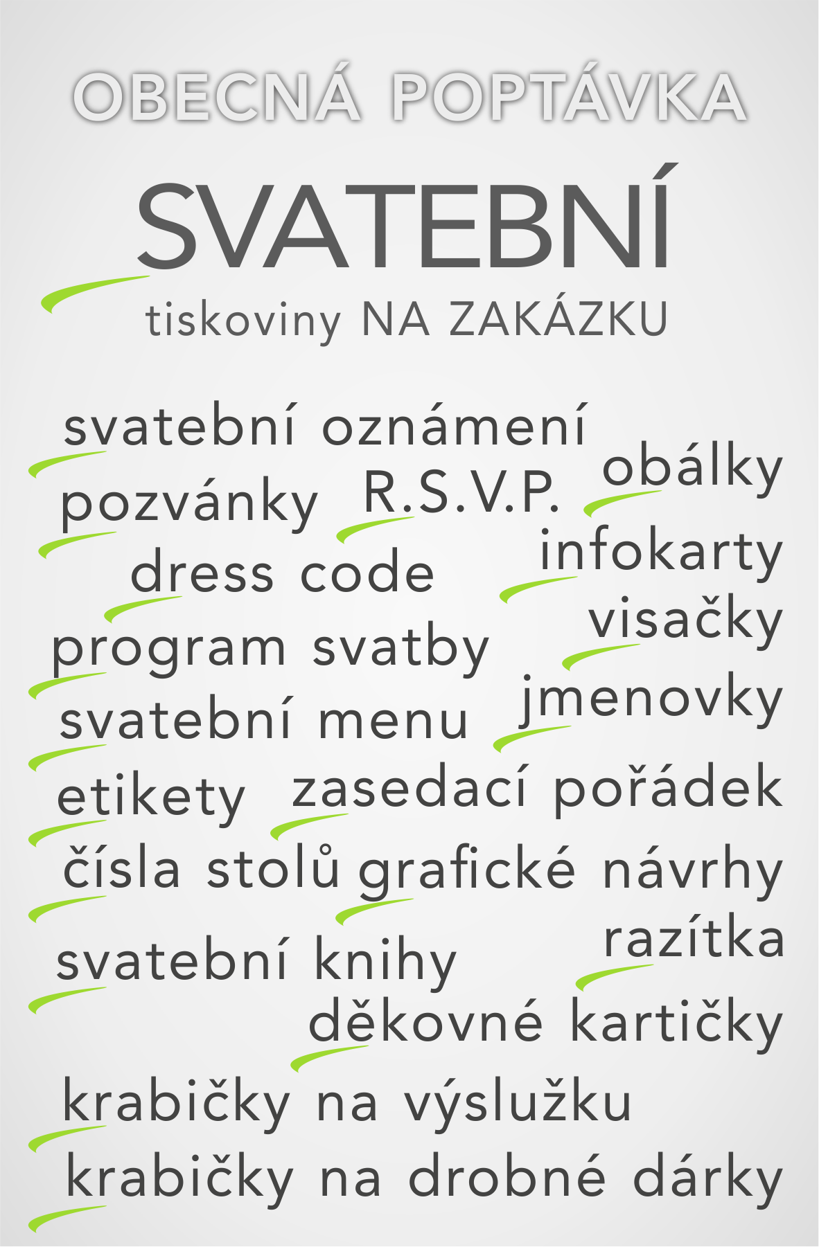 svatební tiskoviny na zakázku svatební tiskoviny na zakázku