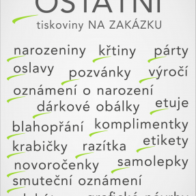 tiskoviny na zakázku tiskoviny na zakázku