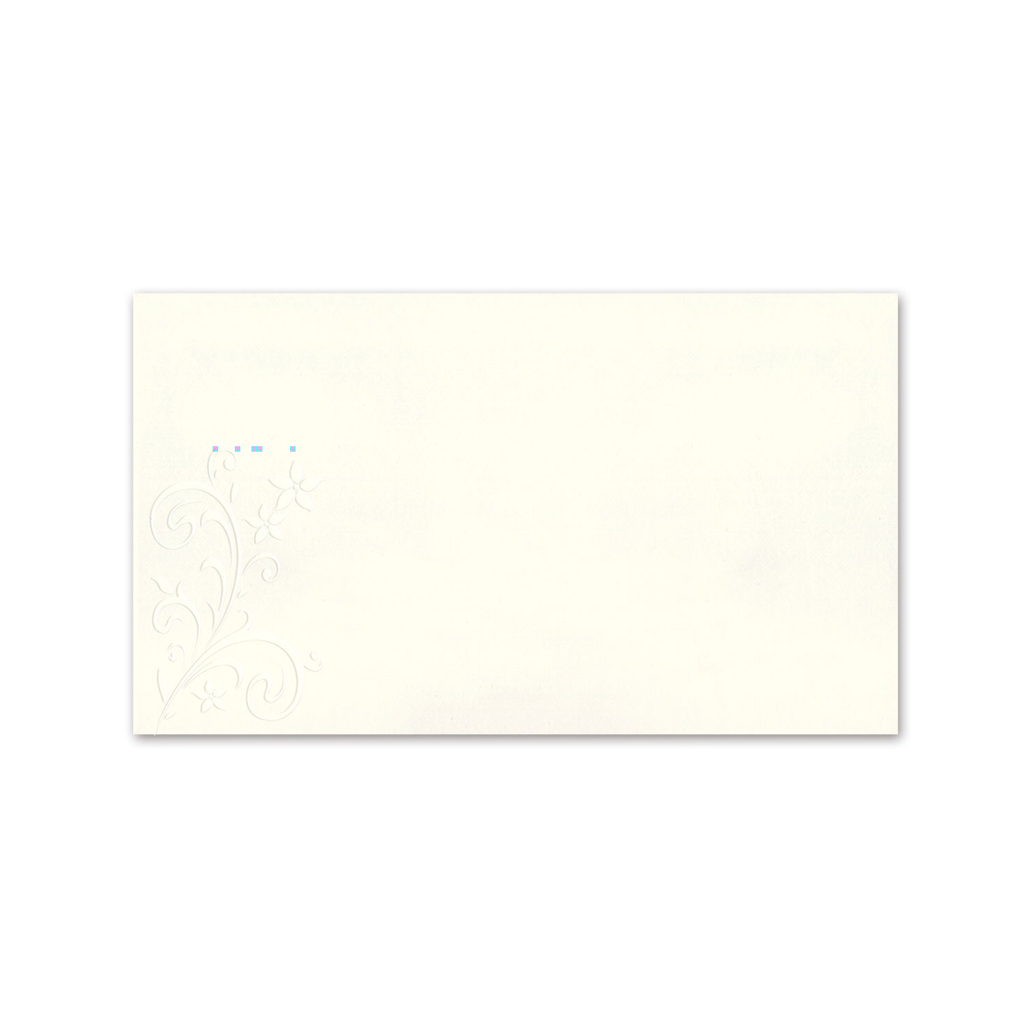 Obálka – z grafického papíru, dozdobena květinovým motivem, formát: 161 × 94 mm